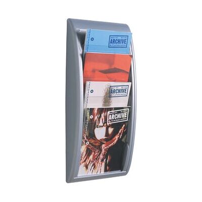 PaperFlow K540615 Silver Magazine Rack - Magazine rack PaperFlow K540615 Silver Magazine Rack - Magazine rack
