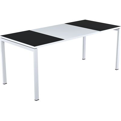 Paperflow easyDesk - Escritorio rectangular negro/blanco Paperflow easyDesk - Escritorio rectangular negro/blanco