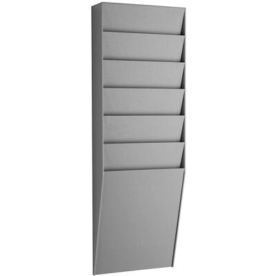 Kaiserkraft Sortierboard - 6 Fächer, Aluminium-Silber, 712 x 236 x 79 mm Kaiserkraft Sortierboard - 6 Fächer, Aluminium-Silber, 712 x 236 x 79 mm