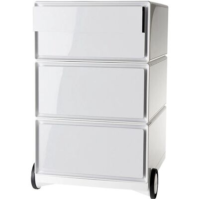 Contenedor móvil Paperflow easyBox - Blanco, 2 Cajones Contenedor móvil Paperflow easyBox - Blanco, 2 Cajones