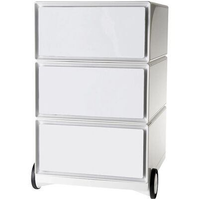 Contenitore di archiviazione Paperflow easyBox - Bianco, 3 cassetti Contenitore di archiviazione Paperflow easyBox - Bianco, 3 cassetti