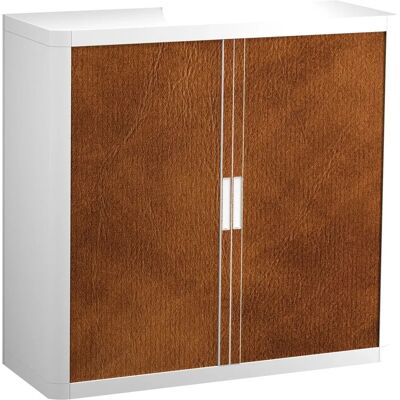 Armoire de rangement de bureau PAPERFLOW blanc marron - Armoire de rangement - Publicité Armoire de rangement de bureau PAPERFLOW blanc marron - Armoire de rangement - Publicité