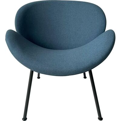 Fauteuil PAPERFLOW SMILE bleu noir Tissu - Fauteuil Fauteuil PAPERFLOW SMILE bleu noir Tissu - Fauteuil