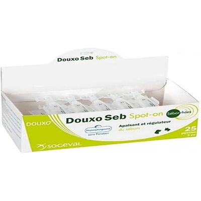 Ceva Douxo Seb Spot-On - Regulacja sebum dla psów i kotów - Leczenie skóry Ceva Douxo Seb Spot-On - Regulacja sebum dla psów i kotów - Leczenie skóry