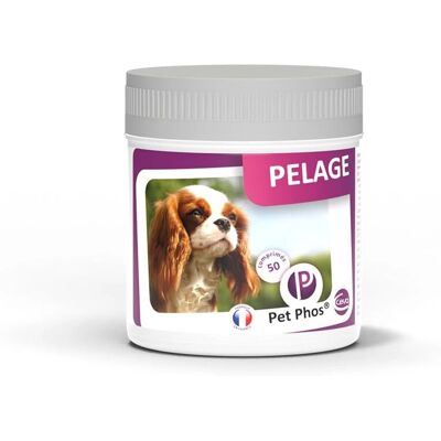 Ceva Pet Phos Coat Pies - Wsparcie skóry i sierści - 50 tabletek Ceva Pet Phos Coat Pies - Wsparcie skóry i sierści - 50 tabletek