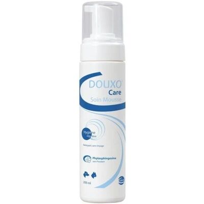 Douxo Care Mousse - Nettoyant pour animaux - Publicité Douxo Care Mousse - Nettoyant pour animaux - Publicité