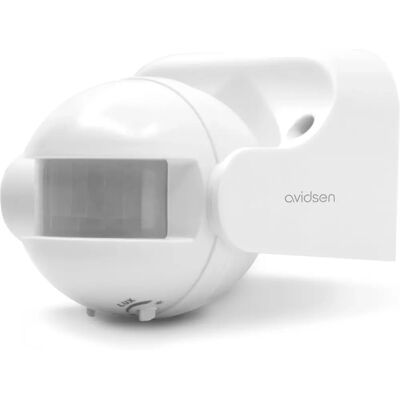 AVIDSEN Motion Detector - Infrared, Outdoor/Indoor, 12m, 180° - Motion Detector AVIDSEN Motion Detector - Infrared, Outdoor/Indoor, 12m, 180° - Motion Detector