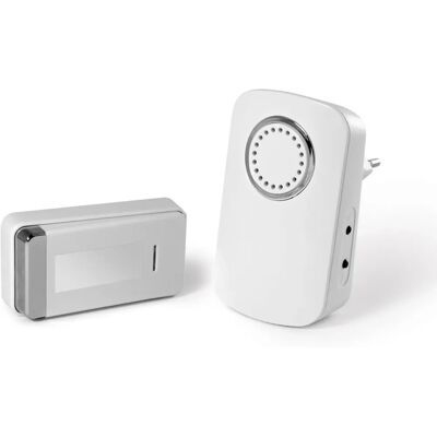 Campanello senza fili plug-in Avidsen - 9 suonerie - IP44 - Fino a 100m Campanello senza fili plug-in Avidsen - 9 suonerie - IP44 - Fino a 100m