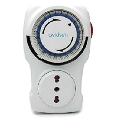 Temporizador Programable AVIDSEN - Segmentos Diarios - 103800 Temporizador Programable AVIDSEN - Segmentos Diarios - 103800