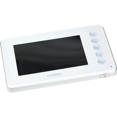 AVIDSEN - Moniteur vidéo supplémentaire 4,3 pouces - Interphone - Blanc AVIDSEN - Moniteur vidéo supplémentaire 4,3 pouces - Interphone - Blanc