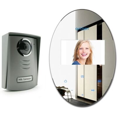 Avidsen 112268 Sistema de Videoportero - Pantalla Táctil 4,3'' - Gris Avidsen 112268 Sistema de Videoportero - Pantalla Táctil 4,3'' - Gris