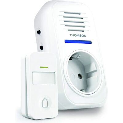 Campanello wireless Thomson Kinetic - 32 melodie, 150m portata Campanello wireless Thomson Kinetic - 32 melodie, 150m portata