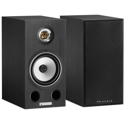 Triangle Comete EZ Black Ash - Bookshelf Speakers - 96dB Sensitivity Triangle Comete EZ Black Ash - Bookshelf Speakers - 96dB Sensitivity
