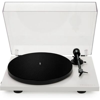 Triangle Lunar 1 Crème Platine Vinyle - Tourne-disque Triangle Lunar 1 Crème Platine Vinyle - Tourne-disque