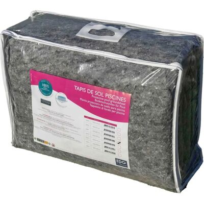 Tapis de sol pour piscine - 3.00 m - Gris - Résistant aux perforations - NF EN 13-249 - Publicité Tapis de sol pour piscine - 3.00 m - Gris - Résistant aux perforations - NF EN 13-249 - Publicité