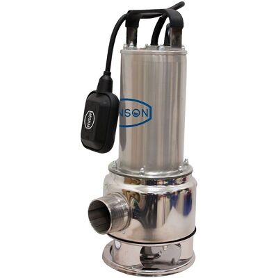 Pompe de eaux usées Renson M150VA en acier inoxydable - Profondeur 7m - Publicité Pompe de eaux usées Renson M150VA en acier inoxydable - Profondeur 7m - Publicité