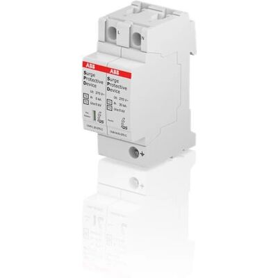 ABB Proteção contra sobretensão - Tipo 2, 275V, 5kA, Trilho DIN ABB Proteção contra sobretensão - Tipo 2, 275V, 5kA, Trilho DIN