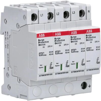 ABB Modell OVRT23N40-275PQ - 20kA Överspänningsskydd Typ 2 ABB Modell OVRT23N40-275PQ - 20kA Överspänningsskydd Typ 2