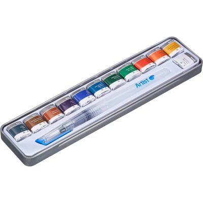 BigBuy Acuarelas - 12 Colores - Adultos BigBuy Acuarelas - 12 Colores - Adultos