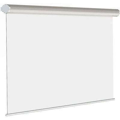 Nilox CFB1180180 Écran de Projection Motorisé 180x180cm - Blanc - Publicité Nilox CFB1180180 Écran de Projection Motorisé 180x180cm - Blanc - Publicité