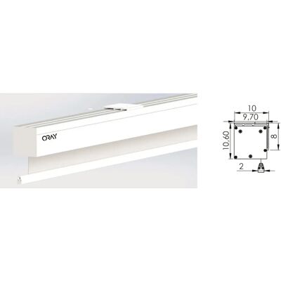 Écran de projection motorisé sans fil Oray EVOLUTION HC - 232cm - Publicité Écran de projection motorisé sans fil Oray EVOLUTION HC - 232cm - Publicité