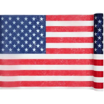 JADEO USA 30cm x 5m Chemin de table - Type de table - Publicité JADEO USA 30cm x 5m Chemin de table - Type de table - Publicité
