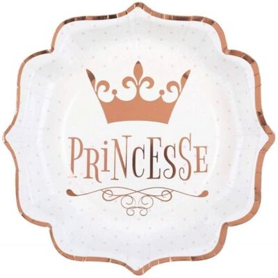 Ensemble fête Santex Princesse Or Rose - 10 Assiettes & Plus - Publicité Ensemble fête Santex Princesse Or Rose - 10 Assiettes & Plus - Publicité