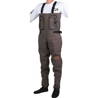 Daiwa Respirant Wader - 4 Couches Respirantes - Publicité Daiwa Respirant Wader - 4 Couches Respirantes - Publicité