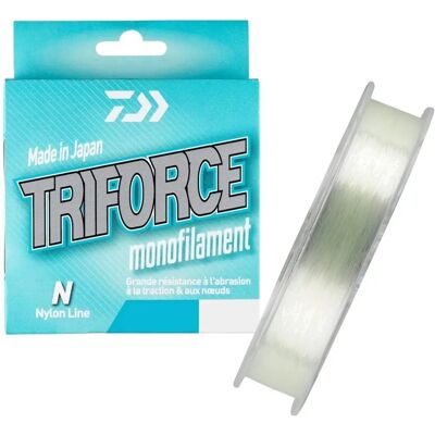 Ligne de Pêche Daiwa Triforce 270 M Transparente - Publicité Ligne de Pêche Daiwa Triforce 270 M Transparente - Publicité