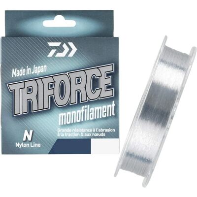 Ligne de Pêche Daiwa Triforce 270 M Gris 0,20 mm - Publicité Ligne de Pêche Daiwa Triforce 270 M Gris 0,20 mm - Publicité