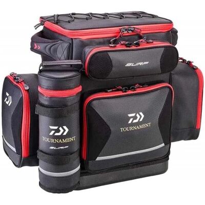 Daiwa - Tournament Surfcasting Backpack - Black - 60 x 32 x 49 cm - Backpack Daiwa - Tournament Surfcasting Backpack - Black - 60 x 32 x 49 cm - Backpack