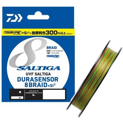Ligne Tressée Saltiga 8x 200 M de Daiwa - Matériel de Pêche - Publicité Ligne Tressée Saltiga 8x 200 M de Daiwa - Matériel de Pêche - Publicité
