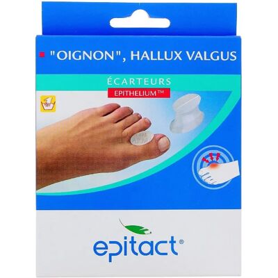 Écarteurs d'Orteil Epitact - Silicone Hypoallergénique 2 Paires - Publicité Écarteurs d'Orteil Epitact - Silicone Hypoallergénique 2 Paires - Publicité
