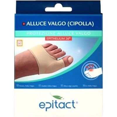 QUALIFARMA Protezione per alluce valgo - Cuscinetto di gel di silicone QUALIFARMA Protezione per alluce valgo - Cuscinetto di gel di silicone