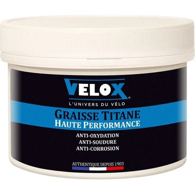 Pâte de montage en titane Velox 350ml noir - Entretien de vélo - Publicité Pâte de montage en titane Velox 350ml noir - Entretien de vélo - Publicité