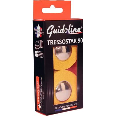 Ruban de Guidon Velox Tressostar 90 Jaune - Handlebar Tape - Publicité Ruban de Guidon Velox Tressostar 90 Jaune - Handlebar Tape - Publicité