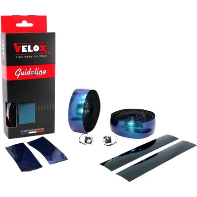 Velox Blau-Lila Lenkerband - Vibrationsdämpfung Velox Blau-Lila Lenkerband - Vibrationsdämpfung