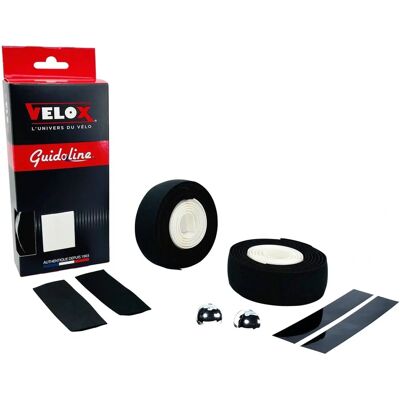Velox Maxi Cork Handvatband - Zwart/Wit Velox Maxi Cork Handvatband - Zwart/Wit