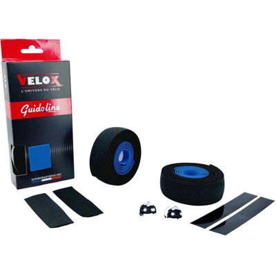 Velox Handvatband - Bicolor Zwart/Blauw - Stadsfietsgemak Velox Handvatband - Bicolor Zwart/Blauw - Stadsfietsgemak