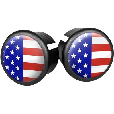 Embouts de guidon Velox USA - Handlebar End Plugs - Publicité Embouts de guidon Velox USA - Handlebar End Plugs - Publicité