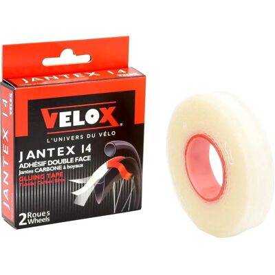 Ruban de jante tubulaire blanc Velox pour carbone et alliage - 700c - Publicité Ruban de jante tubulaire blanc Velox pour carbone et alliage - 700c - Publicité