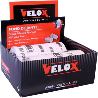 Ruban de Jante Velox 13mm x 2m - Pack de 10 - Publicité Ruban de Jante Velox 13mm x 2m - Pack de 10 - Publicité