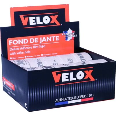Ruban de jante Velox - Coton, 19mm, 2m - Bande de jantes - Publicité Ruban de jante Velox - Coton, 19mm, 2m - Bande de jantes - Publicité
