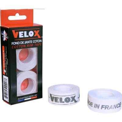 Velox Weiße Stofffelgenband - 16MM Paar Velox Weiße Stofffelgenband - 16MM Paar