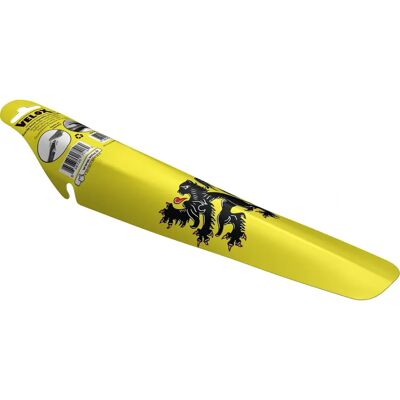 Garde-boue léger Velox Vlaanderen jaune-noir - Fender - Publicité Garde-boue léger Velox Vlaanderen jaune-noir - Fender - Publicité
