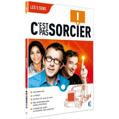 Frédéric Courant C'est pas sorcier : les 5 sens - DVD Frédéric Courant C'est pas sorcier : les 5 sens - DVD