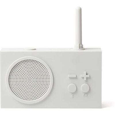 Lexon Tykho 3 Radio und Bluetooth Lautsprecher - Weiß Lexon Tykho 3 Radio und Bluetooth Lautsprecher - Weiß