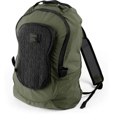 Lexon Kompakter Grüner Faltbarer 17L Rucksack Lexon Kompakter Grüner Faltbarer 17L Rucksack