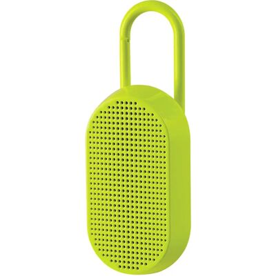 Lexon MINO T Tragbarer Bluetooth-Lautsprecher mit Karabiner, Limettengrün Lexon MINO T Tragbarer Bluetooth-Lautsprecher mit Karabiner, Limettengrün
