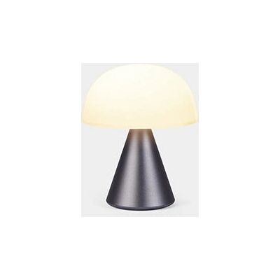 Lampada da tavolo Mina M grigia di Lexon - Luce LED interna/esterna Lampada da tavolo Mina M grigia di Lexon - Luce LED interna/esterna